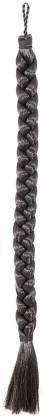 VinshBond Stylish Hair Parandi Hair Extension Braid Extension 24 Inches,Black (Pack-01)-image-15