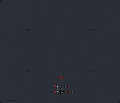 Küppersbusch KI6520.0SR Autarkes Kochfeld, Induktion, 60 cm, Induktionskochplatte, 4 Kochzonen, schwarz matt
