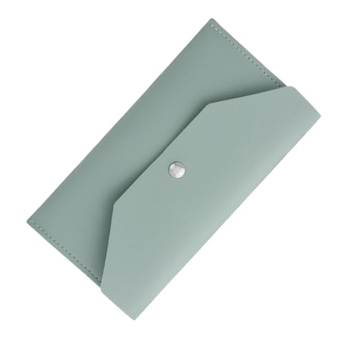 Cash Envelope Wallet for Women Elegant Slim Pu Purse Portable Minimalist Wallet Small Card Holder Versatile Functionality for Everyday Use