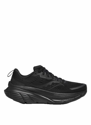 Saucony Damen Guide 18 Laufschuhe, Schwarz/Schwarz/Schwarz, 6