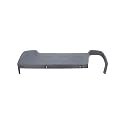 RAS Spoiler Stoßstange hinten mit Primer und großem Auspuff rechts (Modell Trailhawk) für Jeep Renegade von 01-2014 bis 04-2018