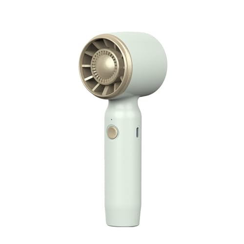 KACCDE Ventilador de mano portátil de 1200 mAh, recargable, pequeño, ventilador de refrigeración de mano para maquillaje, viajes, interiores y exteriores
