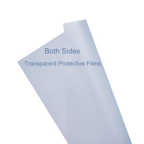 Image of A4 PVC Flexible Plastic Sheets, 10Pcs 0.3mm Thick A4 Size, Transparent DIY Crafts Film (Clear)