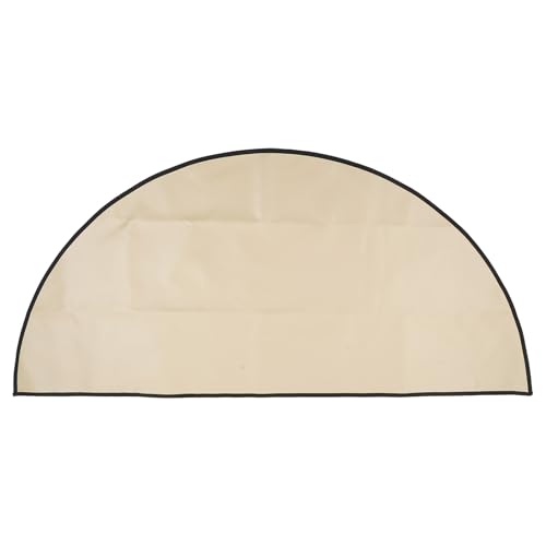 Tapis de cheminée isolant thermique pour protéger le sol des étincelles - 2