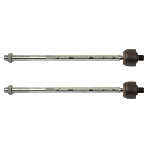 TRQ Front Inner Tie Rod Set 2 Piece Compatible with 2016-2020 Fiat 500X 2015-2020 Jeep Renegade