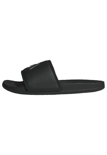 adidas Adilette Comfort Slides, Chanclas Unisex adulto, Core Black / Core Black / Core Black, 42 EU
