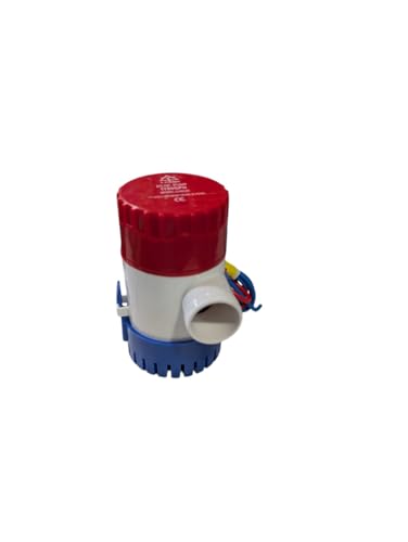 Image of 1100 GPH Submersible Bilge Pump, 12V DC Electric, Marine Boat Plumbing, 3-5M HEAD VERTICAL. 15-22 HEAD HORIZONTAL