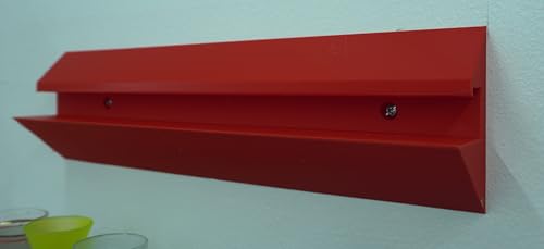 Image of Lighted LED Shot Glass Shelf (Red)
