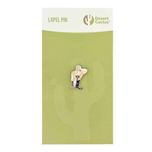 Image of Desert Cactus Purdue University Lapel Pin PUR Boilermakers Made of Metal for Formal Wear, Bag and Hat Jewelry, and Tie Tack (Pin 3)