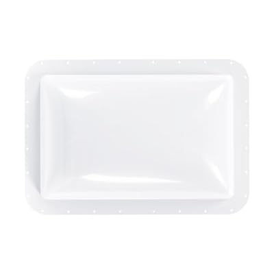 HECASA RV Skylight Replacement 18" x 26" OD RV Skylight Outer Dome Fit 14" x 22" RV Skylight Dome for Travel Trailer RV Camper Truck Shower