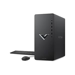 HP Victus 15L Gaming Desktop Computer, NVIDIA GeForce RTX 3060 Graphics Card, 12th Gen Intel Core Processor, 16 GB SDRAM, 512GB SSD, Windows11 Home OS, QuickDrop, Wi-Fi & Bluetooth (TG02-0040,2022)