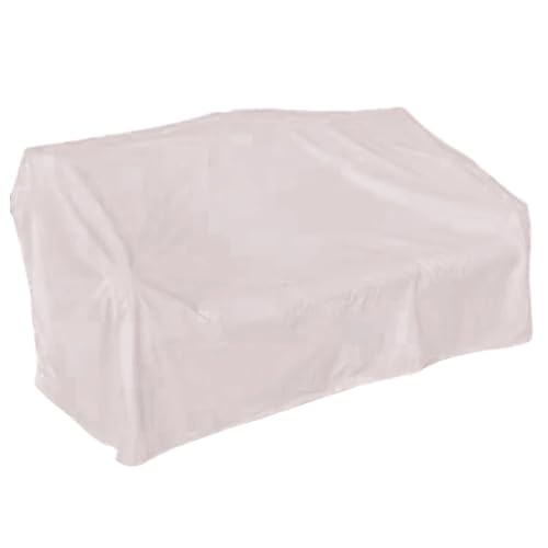 Vilgftyiet - Vilgftyiet Housse de meubles de jardin pour causeuse, matériau Oxford 210D, résistant aux intempéries, ajustement sécurisé avec sangles, 215 cm x 109 cm x 101 cm