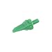 Connector Accessory, Green, Standard Key, Wedgelock TPA, ML-XT 3Pos Receptacle Housing