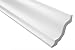 Produktbild Zierleisten Sparpaket E-8 | leicht und stabil | extrudiertes Styropor | Stuckprofile | Decken-/ und Wandübergang | modern weiß | dekorativ | XPS | 72 x 72 mm | 50 Meter