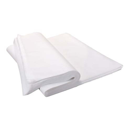 LIFKOME 190 Sheets Bulk Disposable Foot Bath Towels Wood Pulp Oversized Large for Salon Bath Home Easy to Clean