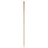 Aska Extra Spare Shaft for Pool Cue Stick, Hard Brown Tip, White Ferrule. Canadian Hard Rock Maple (5/16x18, 13mm)