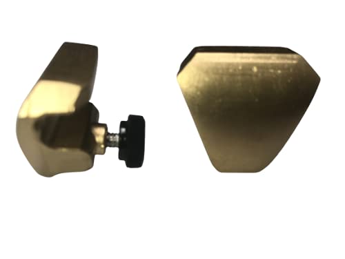 Champs Helmet Gold Football Visor Clips- Display Only Not for Field Use