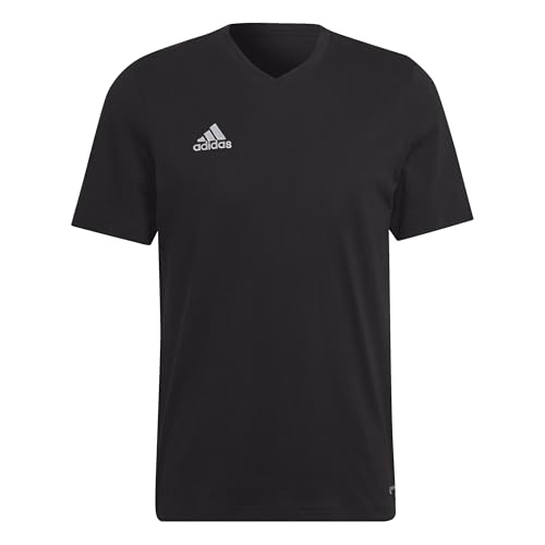 adidas Herren Entrada 22 Tee, Black, L Tall