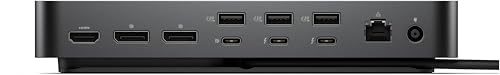 Image of Dell Pro Thunderbolt 5 Smart Dock SD25TB5 300W Power Delivery Includes Zoomspeed Display Port Cable + Zoomspeed HDMI Cable + Ethernet Cable + Cleaning Cloth + Supports Up to Four 4K 60Hz Displays
