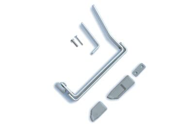 Coordinador de cierre FAPIM gris 9006 8535I para puertas de doble hoja