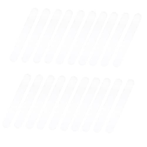 NAMOARLY Professional Tool 20pcs Pp Tongue Depressors Smooth Surface for Hospitals