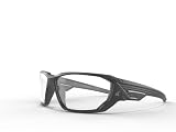 EDGE Eyewear Dawson Z87+ Safety Glasses – Clear Lens, Flexible Wraparound Frame, Wide Temples for Added Coverage, Lightweight Nylon Construction, UV Protection