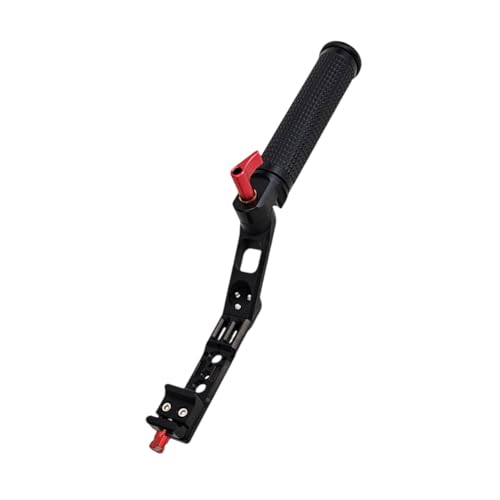 Manche ergonomique stabilisateur caméra avec support lumière