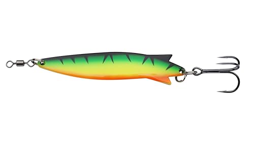 Abu Garcia Toby Spoon Señuelo de Pesca | Legendaria Cuchara para Depredadores de Agua Dulce y Salada | Acción Irresistible para lucios, truchas, salmones, percas y más | Plata, 5,7 cm