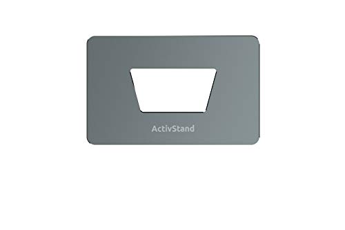 ActivStand Aluminum Laptop Cooling Pad. Single Piece Anodized Aluminum Alloy with Heat Vent. Ultra-Thin and Lightweight. Weighs 15 oz.