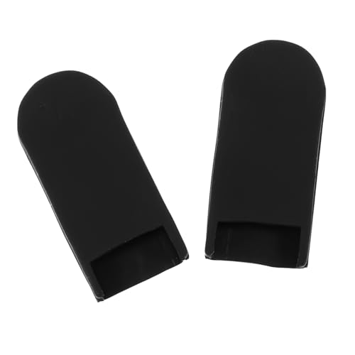 BESPORTBLE 2pcs Silicone Saxophone Thumb Rest Protectors Comfortable Finger Support for Alto Tenor Saxophone Durable Flexible Instrument Accessories