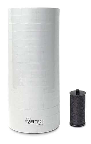 White Pricing Labels for Monarch 1110 Price Gun Sixteen Rolls 17 000 Pricemarking Labels