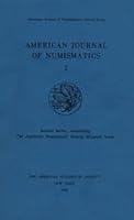American Journal of Numismatics, 2 089722244X Book Cover