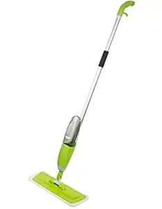 VVORAA Stainless Steel Spray Mop Set with Microfiber Washable Pad, 360 Degree Easy Floor Cleaning for Home & Office (Multicolor)