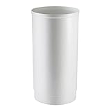 Mar Plast A82201 Basket Abfallkorb, 24L, Weiß, 500 x 250 x 250 mm