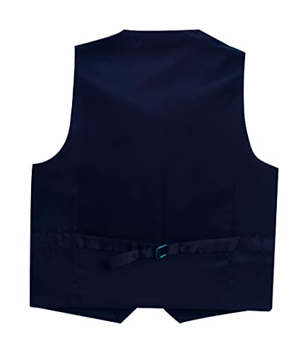 Gioberti Boy's 4 Button Formal Suit Vest, Navy, Size 2T #TOP3