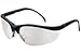 Crews Klondike Safety Glasses With Black Nylon Frame And Clear Indoor/Outdoor Mirror Polycarbonate Duramass Anti-Scratch Lens