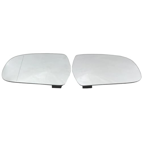Verre de rétroviseur chauffant blanc pour Audi A3 A4 A5 gauche et droite