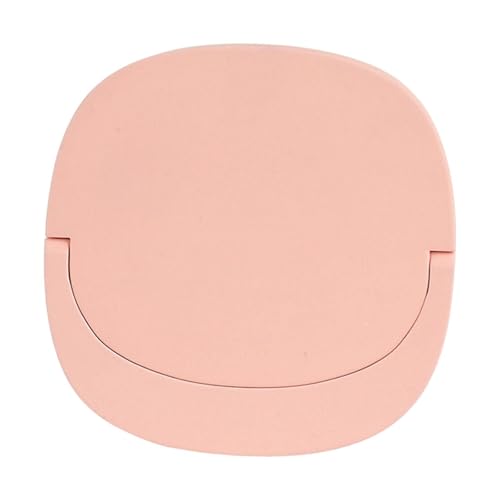 Specchio compatto da viaggio illuminato specchio per il trucco borsa portaoggetti portatile pieghevole 3 modalità a LED per ROSA
