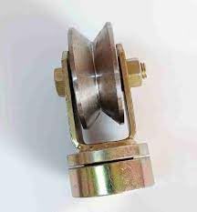 3" inch (7.5 cm) outer diameter size x 1" inch (2.5 cm) thickness x 360 degree rotating metal wheel for automatic Sliding Gate, Folding Gates - 2 Nos-image-8