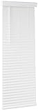 Calyx Interiors Snow White Cordless 2-inch Faux Wood Blind with Royal Valance, 27.5-Inch Width x 73-Inch Height