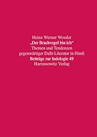 'Der Brachvogel Bin Ich'. Themen Und Tendenzen Gegenwartiger Dalit-Literatur in Hindi 344710323X Book Cover