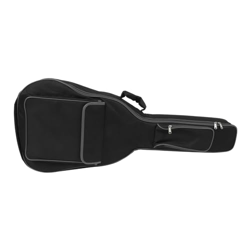 OFFSCH Electric Guitar Backpack 40/41 Inches Oxford Cotton Scratch- Easy to Carry Stylish Pouch Black