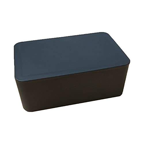 CULUV Portarrollos para Papel higiénico, Toallito húmedo Tenedor del dispensador con Tapa Caja de Almacenamiento de Tejidos a Prueba de Polvo for Oficina en casa