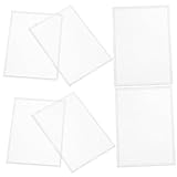 Gatuida 10 Stück Teiliges Acryl Kartenhüllen Hartplastik Kartenhalter Wiederverwendbar Schützende Sammelkarten Aufbewahrung Transparent für Trading Cards und Business Karten Kratzfest