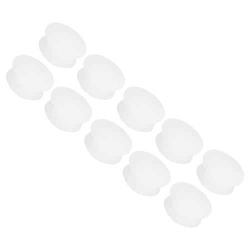 Image of MECCANIXITY Silicone Snap in Locking Hole Plugs Rubber Panel Seal Cover Flush Type Panel Round for Kitchen Rubber Bulkheads Waterproof Sealing Plugs 17mm /0.67 Inch Dia Transparent,Pack of 10