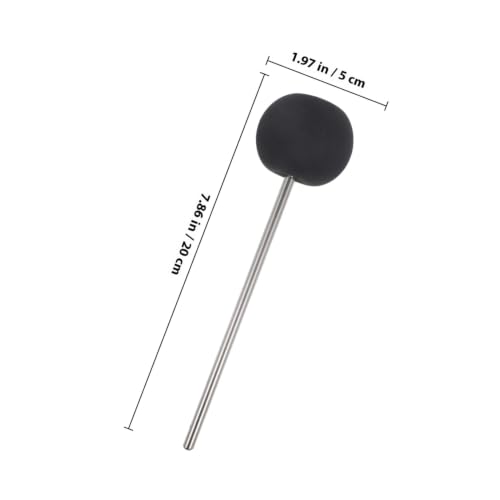 Midiendo mazo reemplazo pedal cajón para bombo miniatura 2