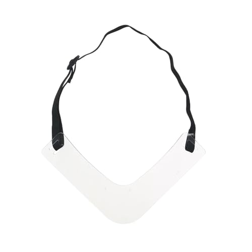 Beard Shaper Neckline Guide - The Ultimate Shaping Template Trimmer Tool Lineup Stencil Kit Line(White)