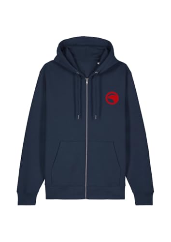 Sweat zip enfant bleu pour l'école et les loisirs décontractés 8 ans