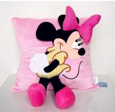 Tequila DS Animals Stuffed Pillow, 35cm Creative 3D Mickey Mouse and Minnie Mouse Plush Pillow Kawaii Mickey and Minnie Plush Toys Kids Toys Gifts-Minnie