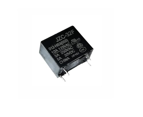 Relais JZC-32F-012-HS3 12VDC 10A haute performance à 4 broches pour isolation électrique